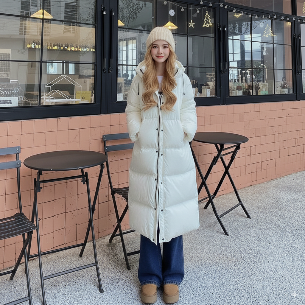 Mune | Padded Puffer Jacket Women Windproof with Hood
