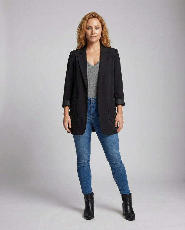 Elegant Long Blazer Women