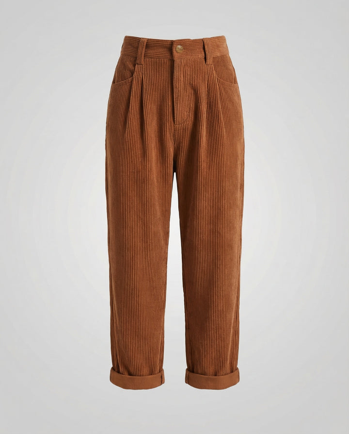Casual corduroy pants ladies comfort
