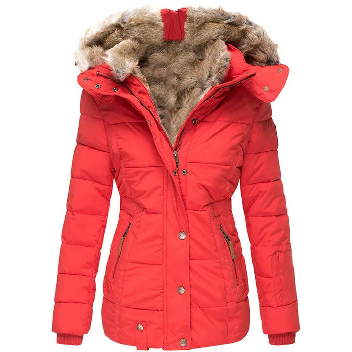 Mune | Warm Winter Jacket with Fur Lining for Women