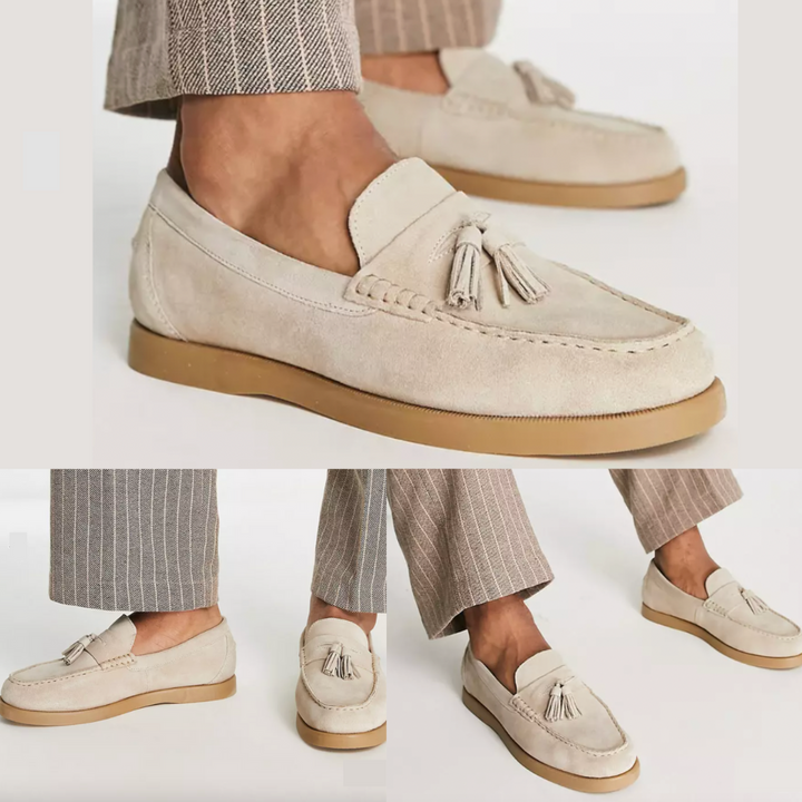 Mune Fashion | Slipper Beige Men's Shoes Moccasins
