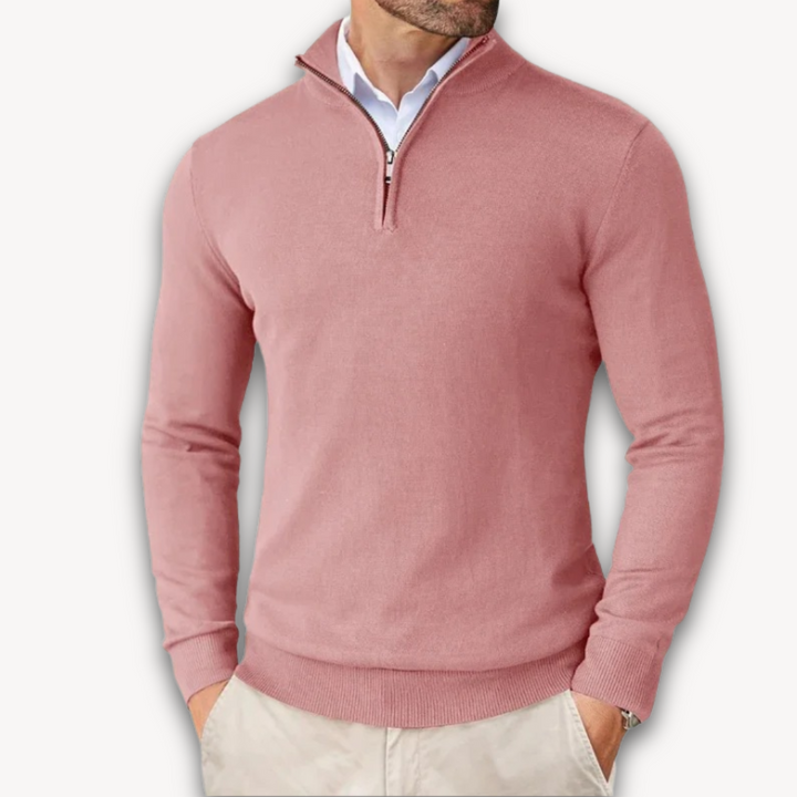 Mune | Cotton Sweater - Men's Quarter-Zip