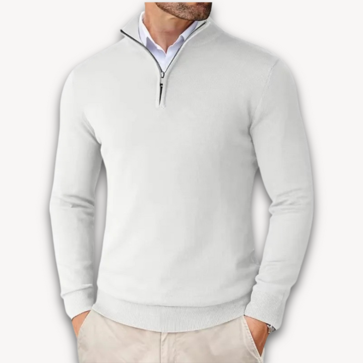 Mune | Cotton Sweater - Men's Quarter-Zip