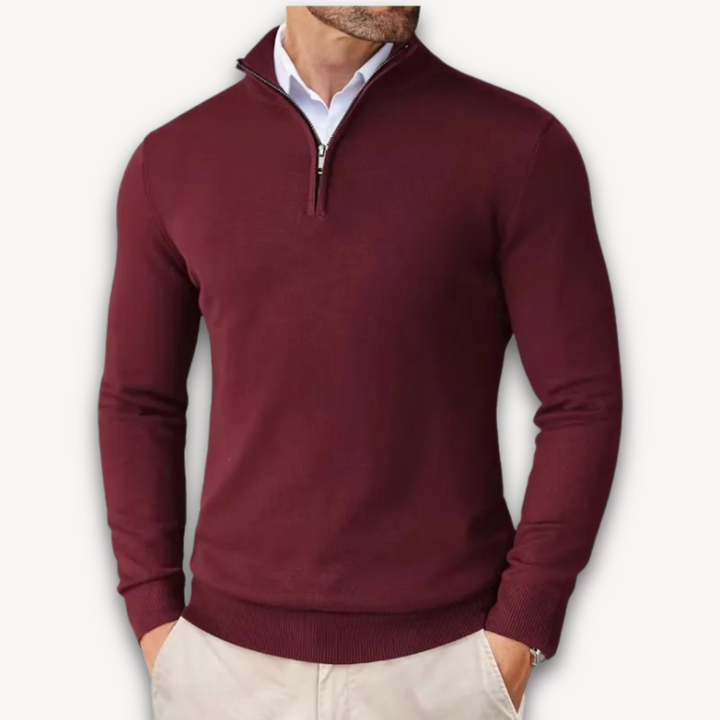 Mune | Cotton Sweater - Men's Quarter-Zip