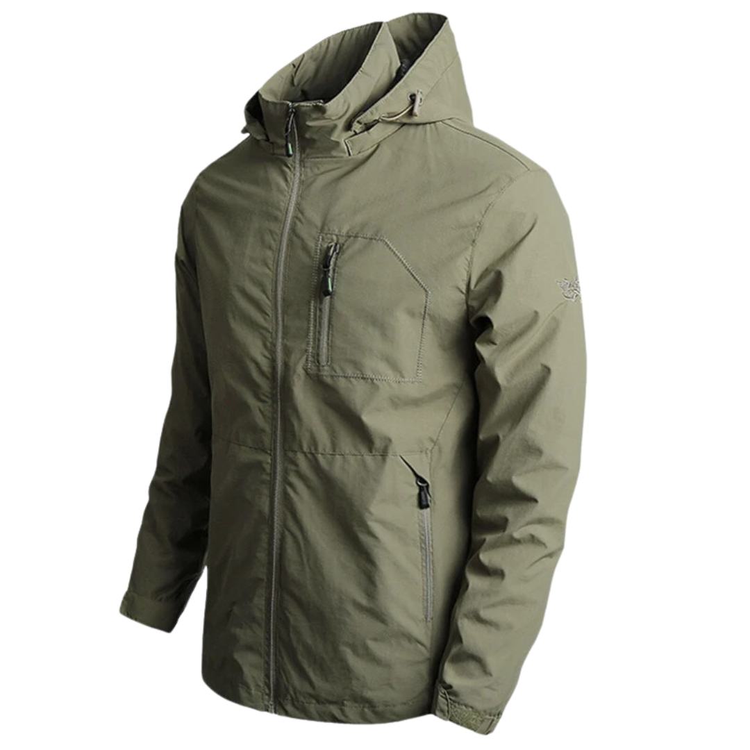 Mune | Waterproof Rain Jacket Women with Hood - Pet