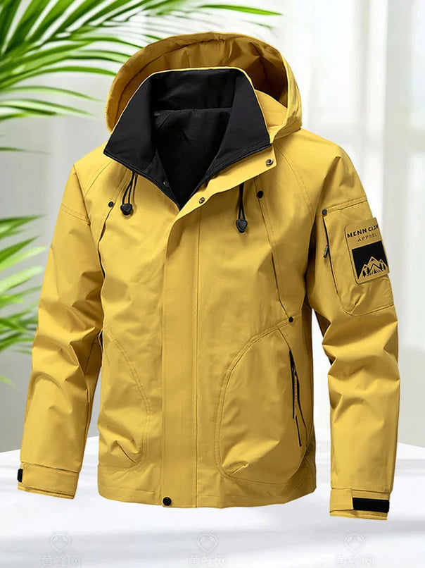 Mune | Men's Softshell Jacket - Lightweight, Waterproof & With Hood