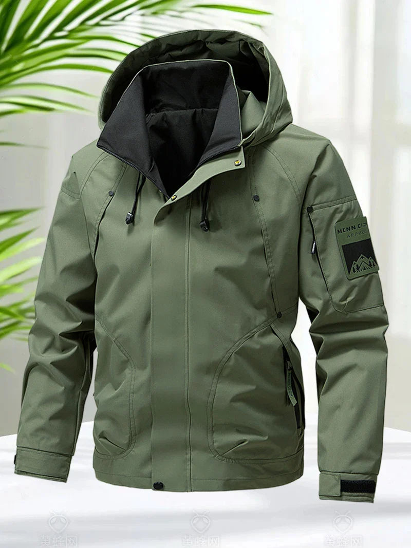 Mune | Men's Softshell Jacket - Lightweight, Waterproof & With Hood