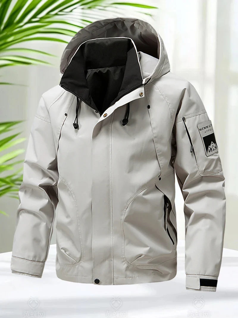 Mune | Men's Softshell Jacket - Lightweight, Waterproof & With Hood