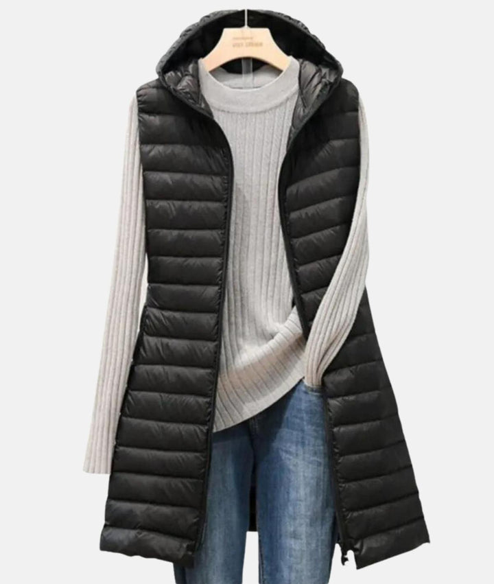 Mune | Lightweight Quilted Slim Fit Long Coat