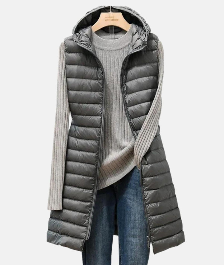 Mune | Lightweight Quilted Slim Fit Long Coat