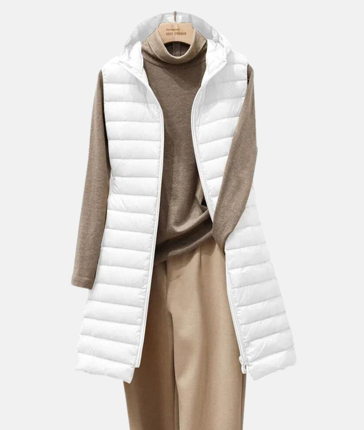Mune | Lightweight Quilted Slim Fit Long Coat
