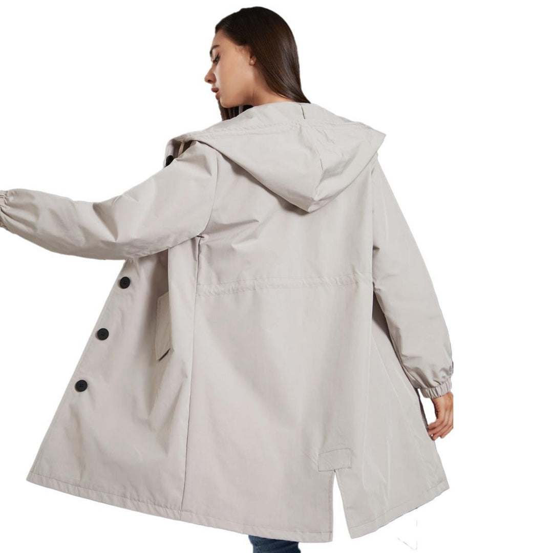 Mune | Lightweight Waterproof Hooded Rain Jacket for Women