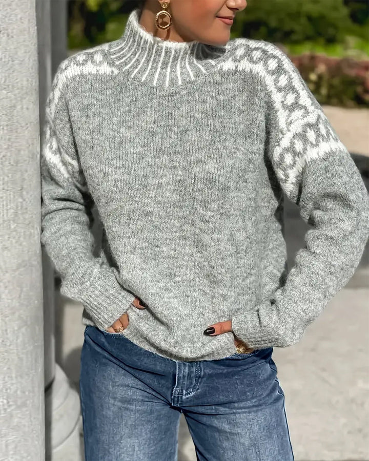Mune | Signed Sweatshirt with High Collar