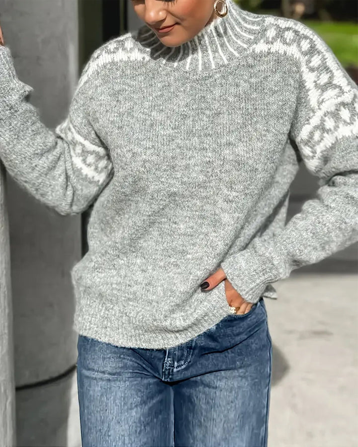 Mune | Signed Sweatshirt with High Collar