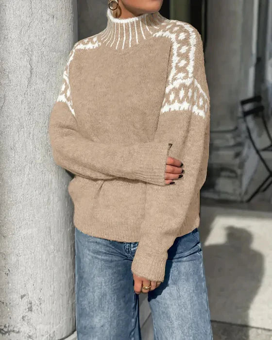 Mune | Signed Sweatshirt with High Collar