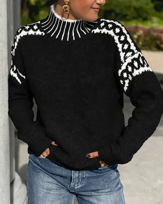 Mune | Signed Sweatshirt with High Collar