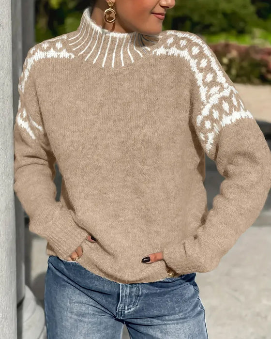 Mune | Signed Sweatshirt with High Collar