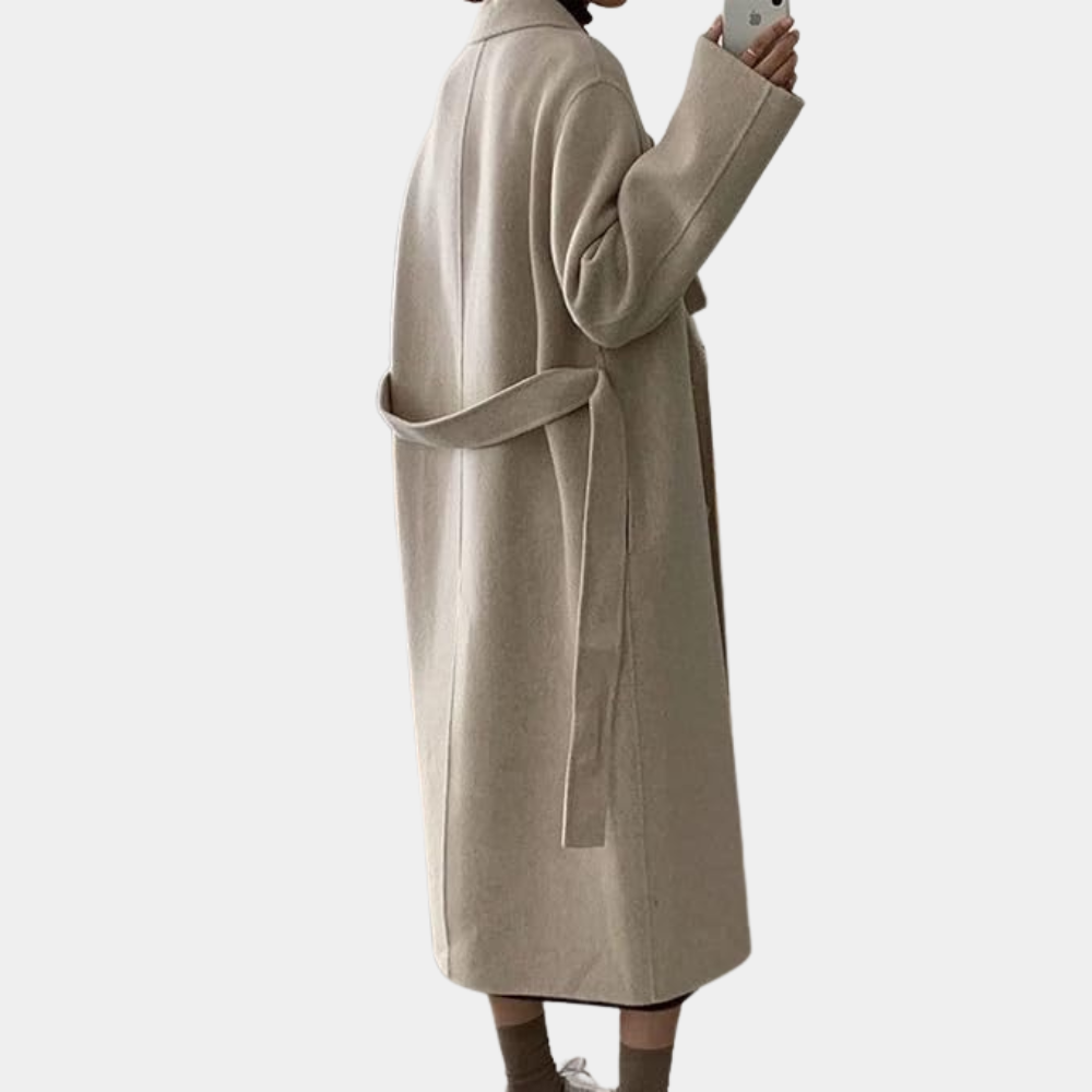 Mune | Long Oversized Women's Coat Made Of Wool