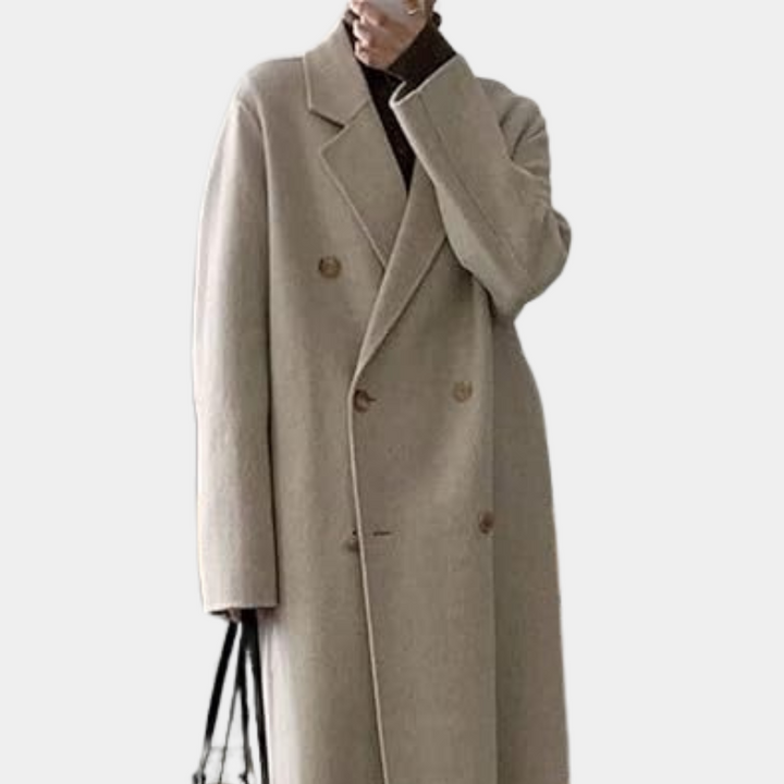 Mune | Long Oversized Women's Coat Made Of Wool