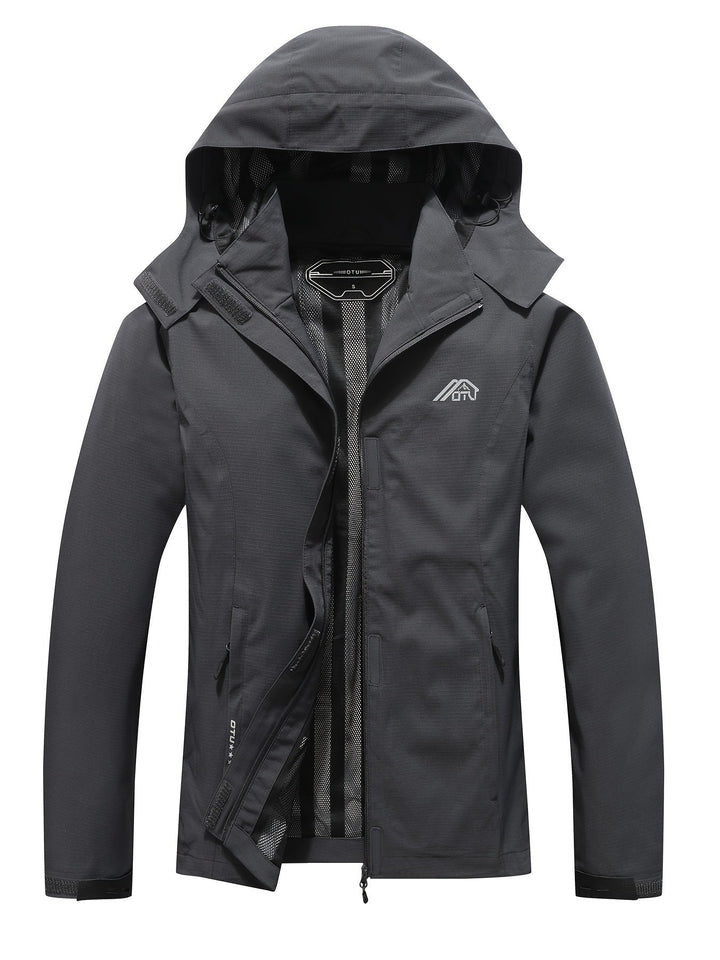Mune | Waterproof Windbreaker with Hood - For Spring, Autumn & Leisure