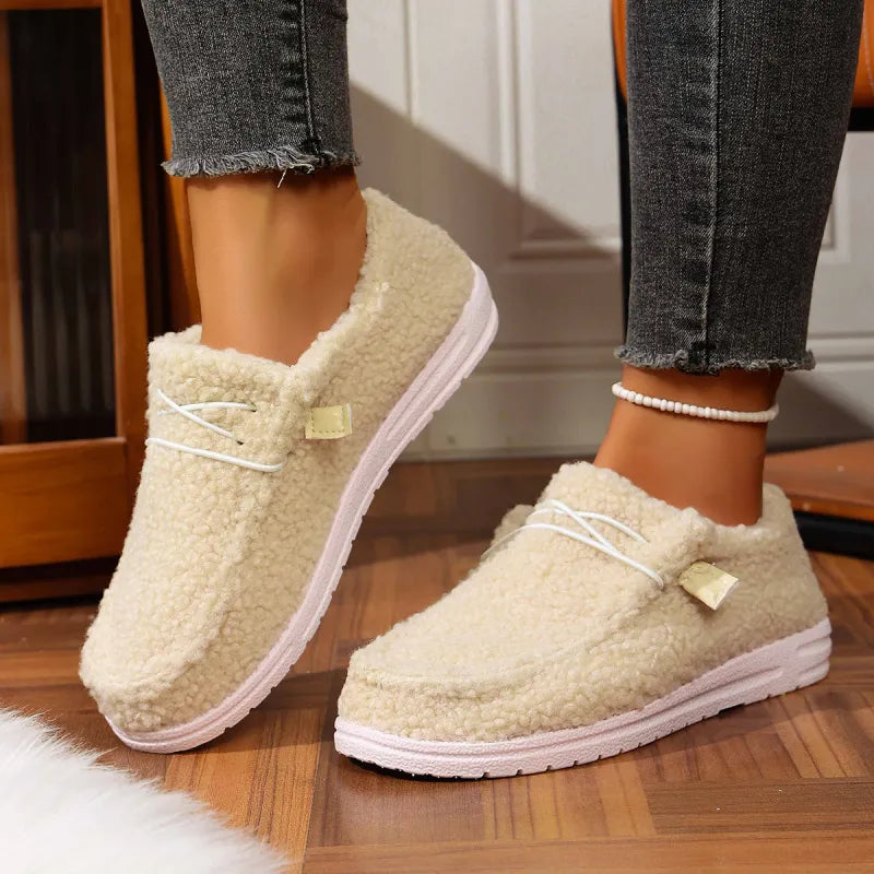 Mune | Warm Teddy Slippers