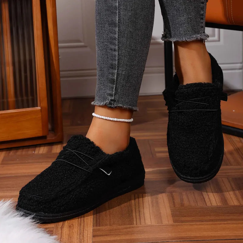Mune | Warm Teddy Slippers