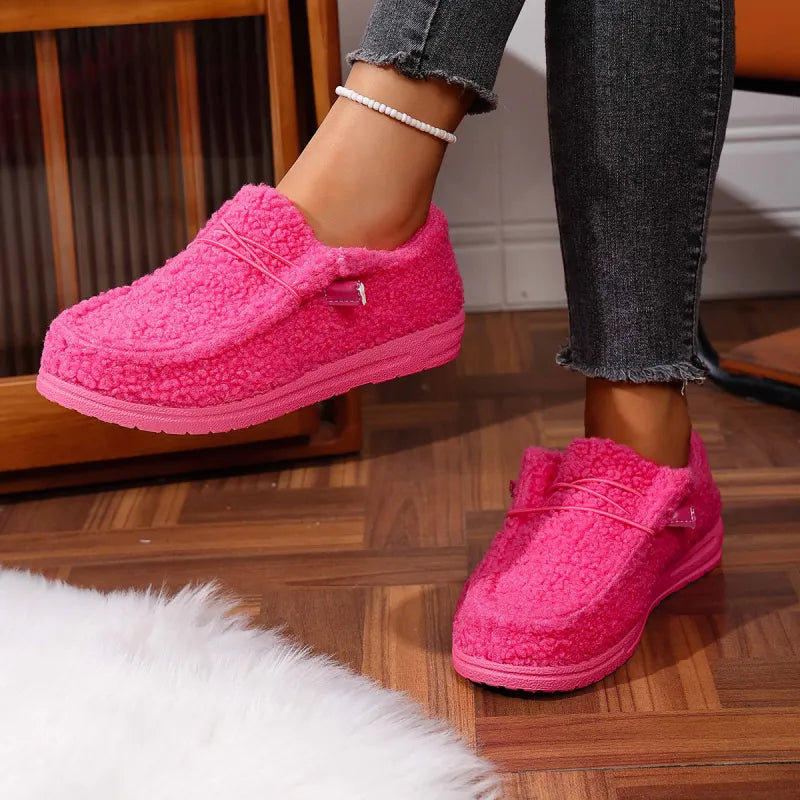 Mune | Warm Teddy Slippers