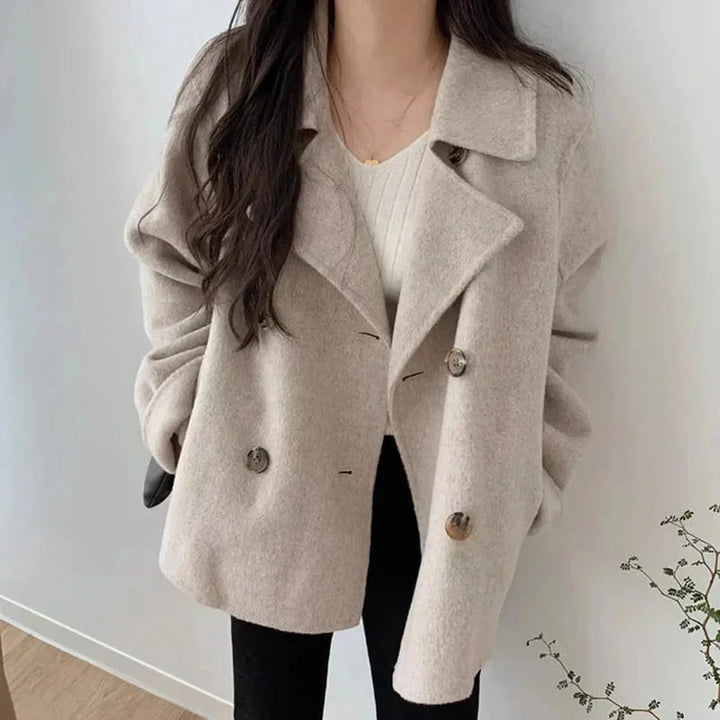 Mune | Luxurious Oversize Double-breasted Wool Coat