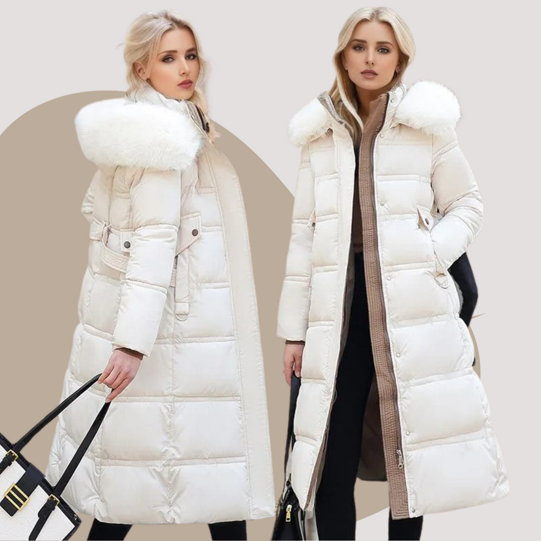 Mune | Luxurious Winter Coat with Faux Fur Collar