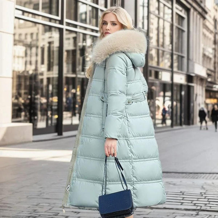 Mune | Luxurious Winter Coat with Faux Fur Collar