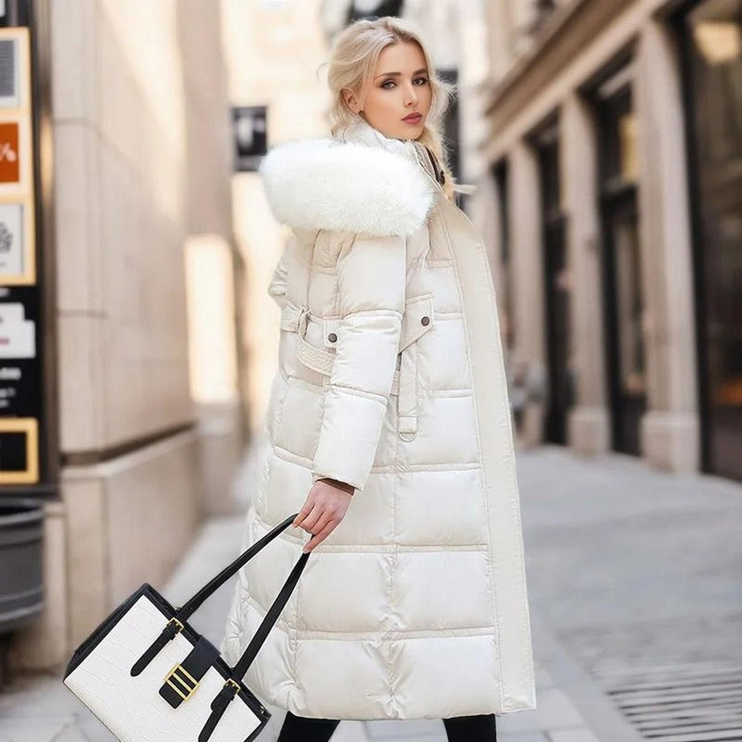 Mune | Luxurious Winter Coat with Faux Fur Collar