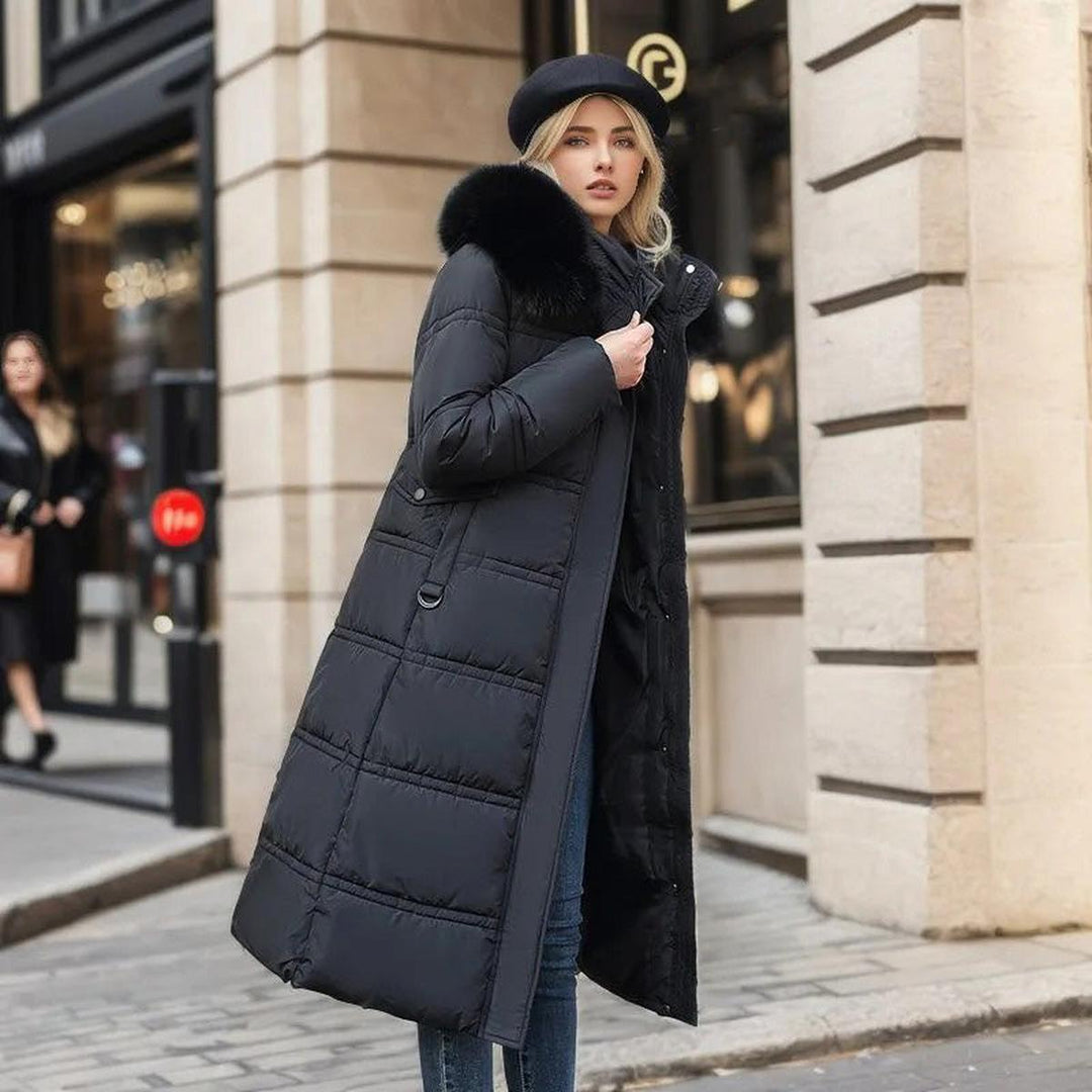 Mune | Luxurious Winter Coat with Faux Fur Collar