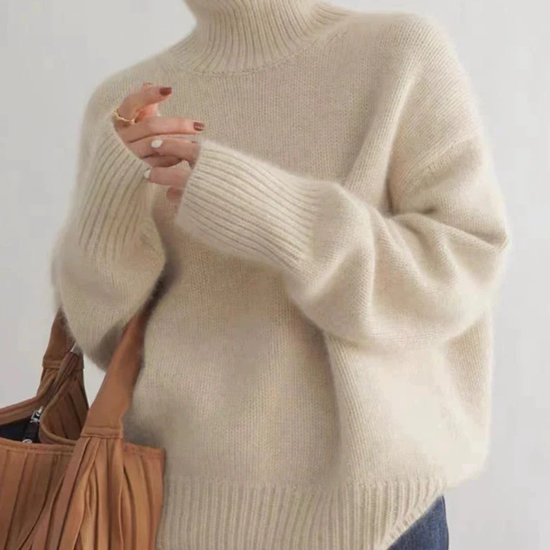 Mune | Luxurious Cashmere Turtleneck Sweater for Women Amelia