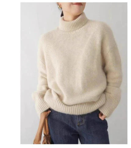 Mune | Luxurious Cashmere Turtleneck Sweater for Women Amelia
