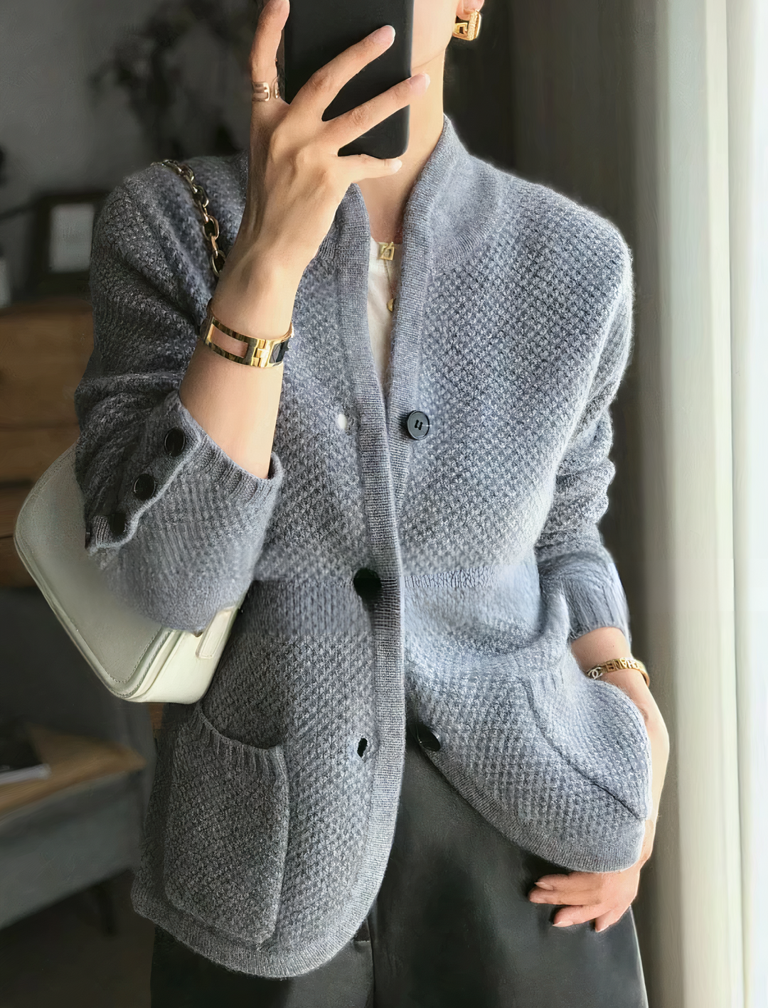 Mune | Cardigan With Buttons