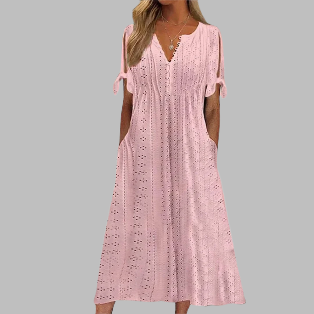 Mune Fashion | Elegant Summer Boho Midi Dress