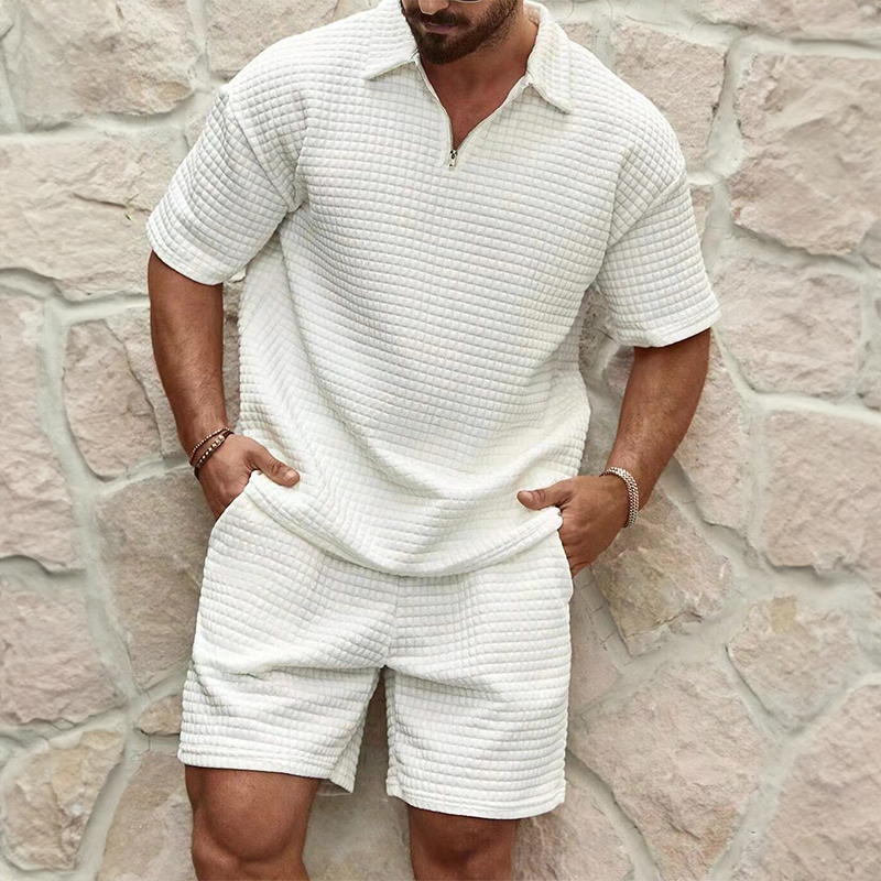 Mune Fashion | Luxurious Summer Set for Men Polo and Shorts