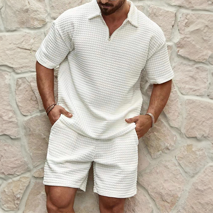 Mune Fashion | Luxurious Summer Set for Men Polo and Shorts