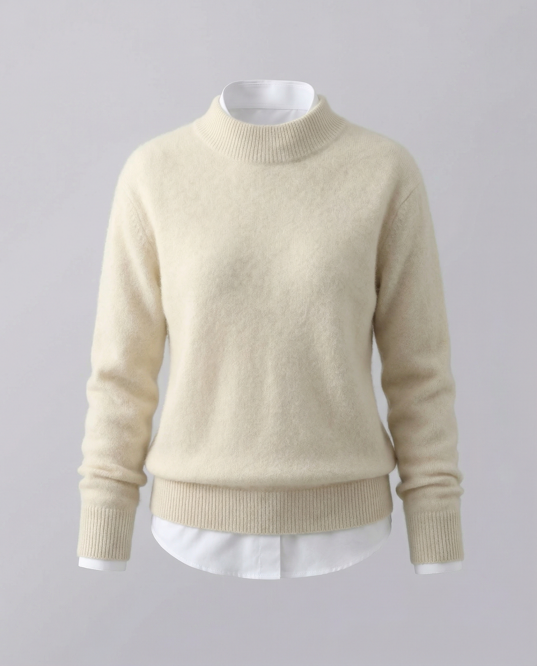 Elegant women's cashmere sweater
