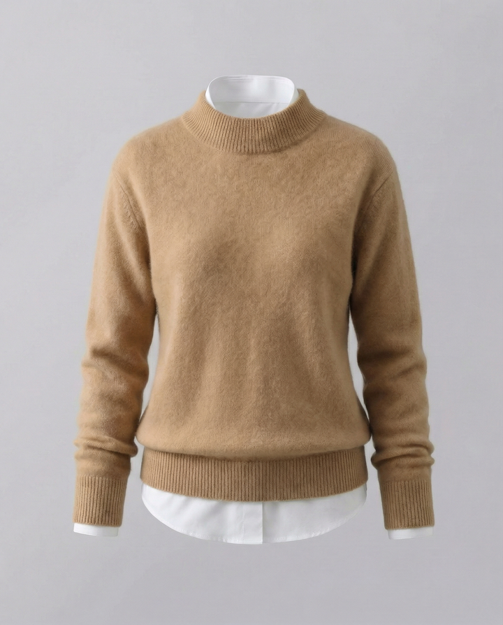 Elegant women's cashmere sweater