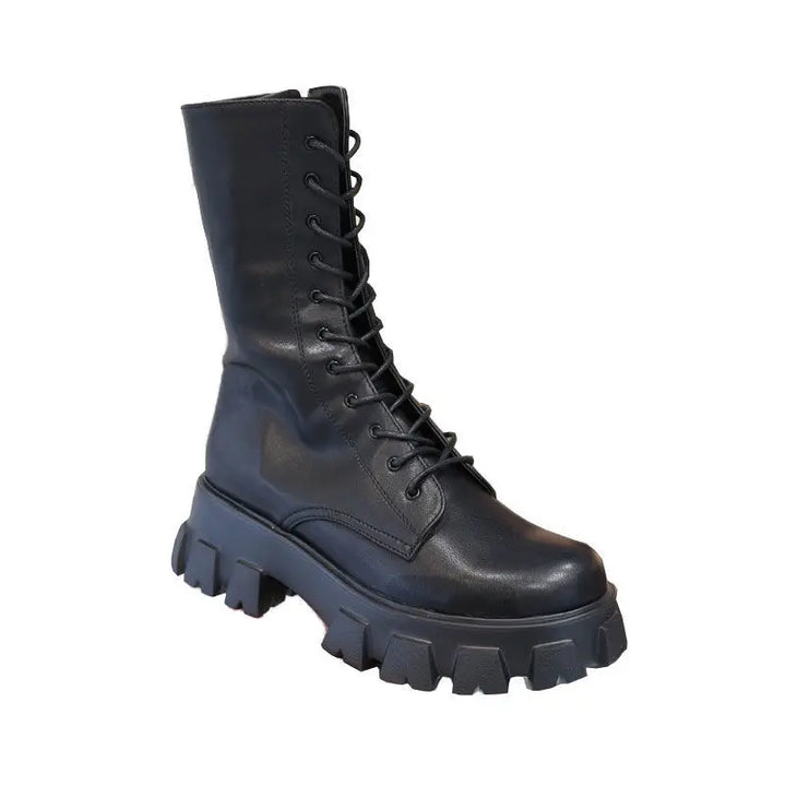 Mune | Women's Calf-High Boots with Sport Sole and Warm Lining