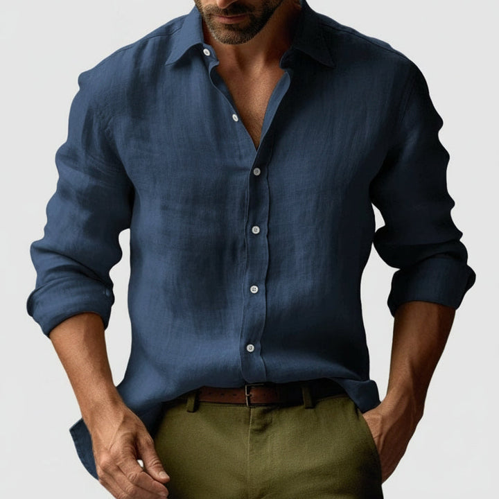 Men’s Vintage Button Up Shirt Style