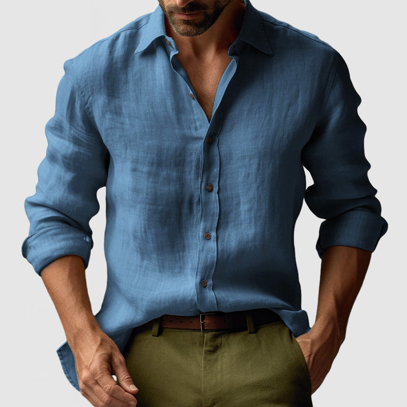 Men’s Vintage Button Up Shirt Style