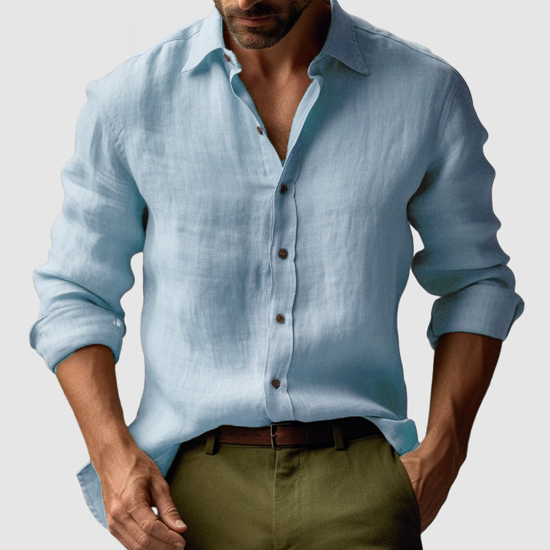 Men’s Vintage Button Up Shirt Style