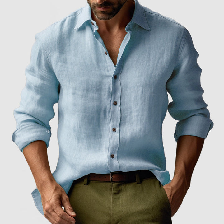 Men’s Vintage Button Up Shirt Style