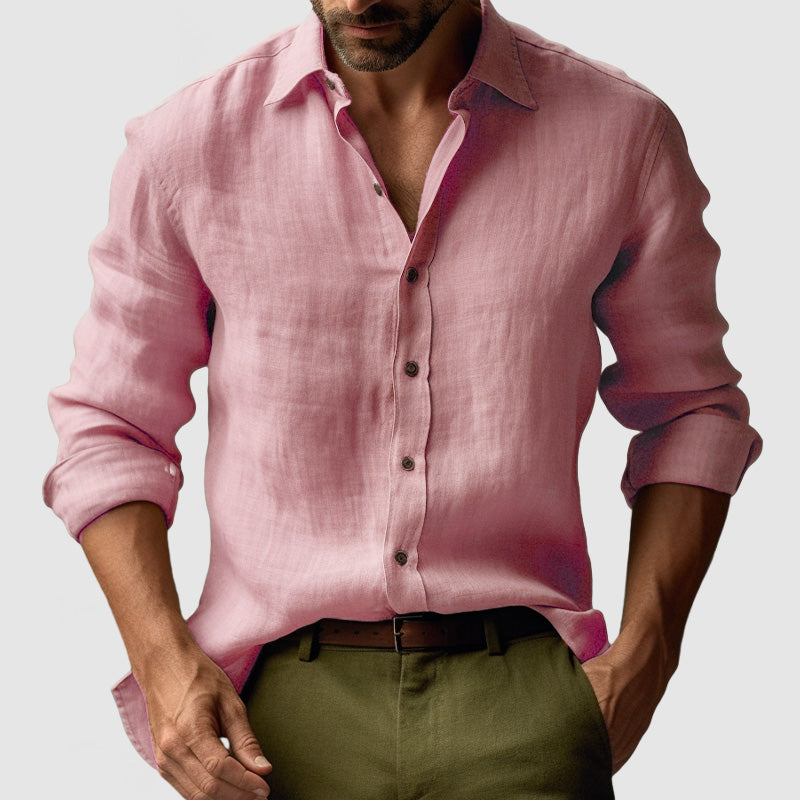 Men’s Vintage Button Up Shirt Style