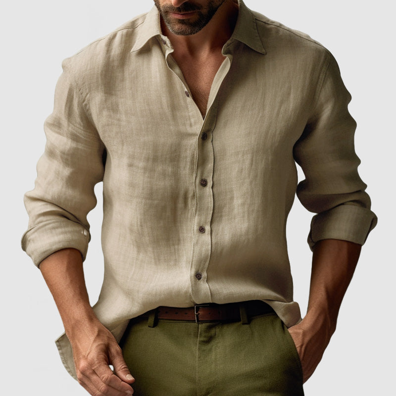 Men’s Vintage Button Up Shirt Style