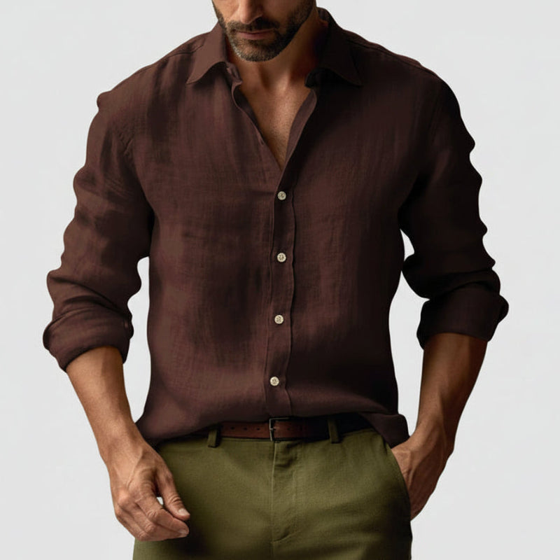 Men’s Vintage Button Up Shirt Style