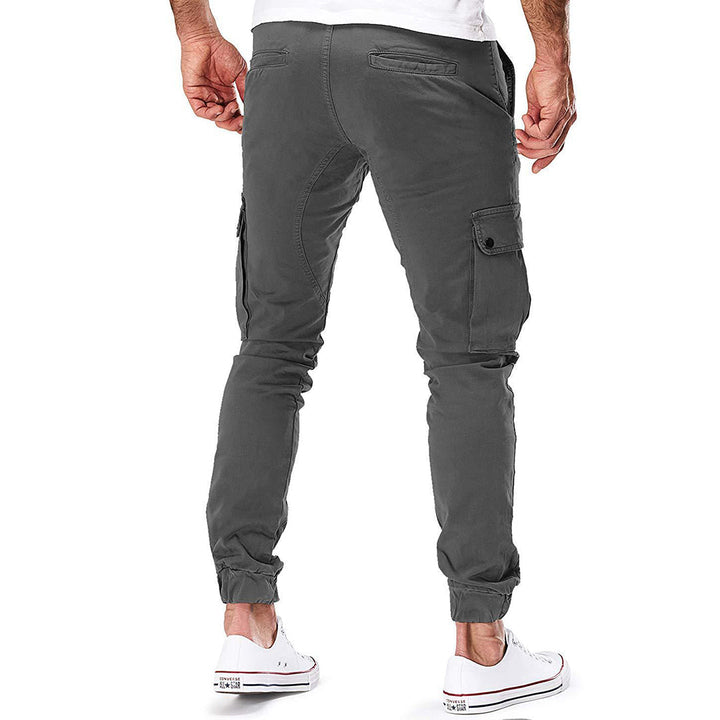 Men’s Casual Cargo Trousers with Pockets