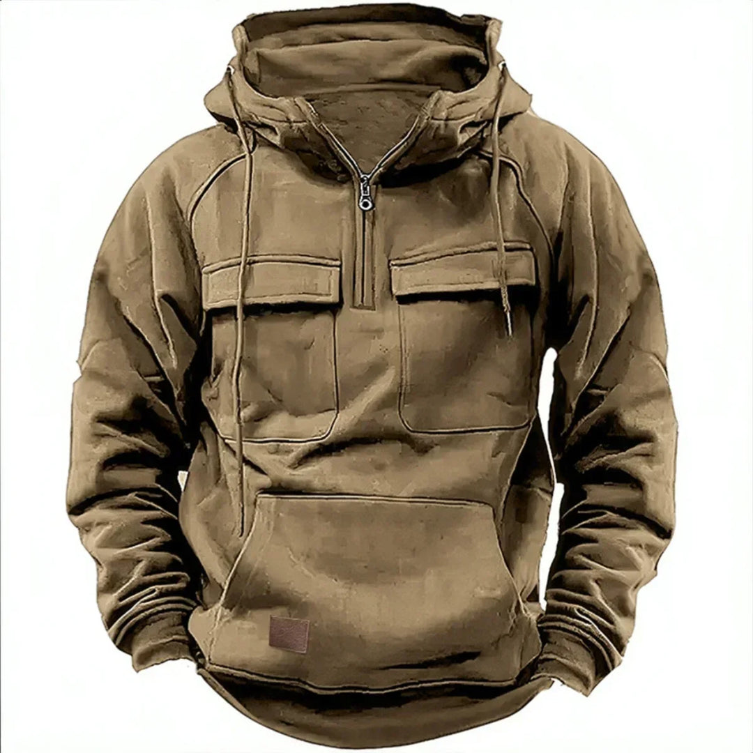 Mune | Hoodie - Comfortable & warm pullover with hood, zipper and practical pockets